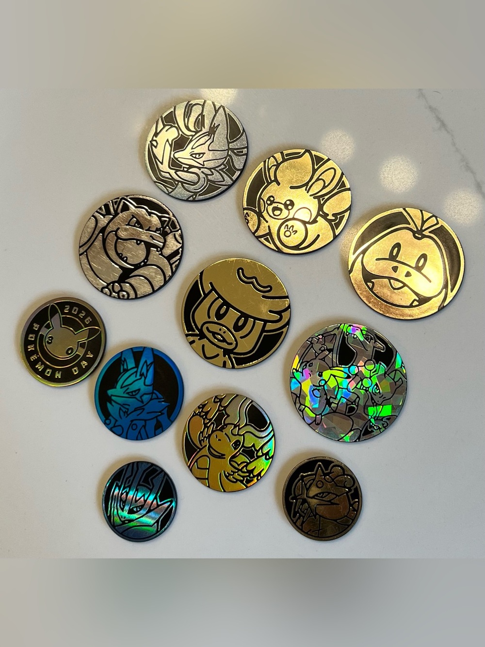 Pokemon TCG Coin Lot